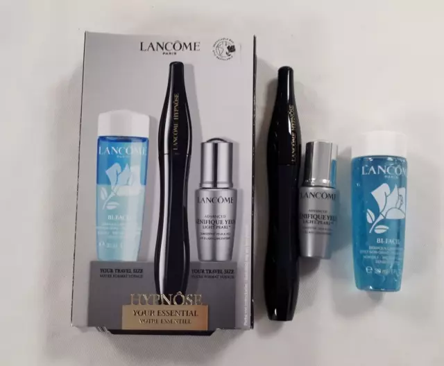 LANCÔME COFFRET MASCARA HYPNÔSE + 2 Mini PRODUITS /EBOL