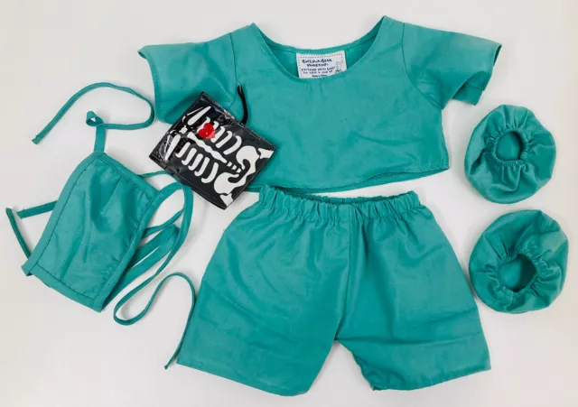 Build a Bear Green Scrub Outfit + X-ray