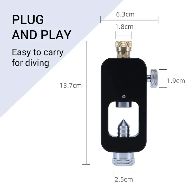 3000PSI 8MM SMACO Scuba Diving Tank Refill Adapter PCP Paintball Fill