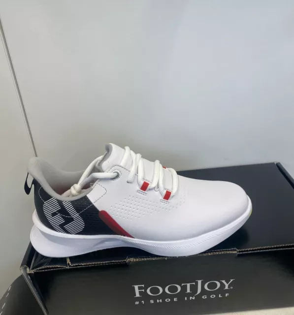 JUNIOR FOOTJOY Fuel Golf Shoes Size 3 White brand new with box
