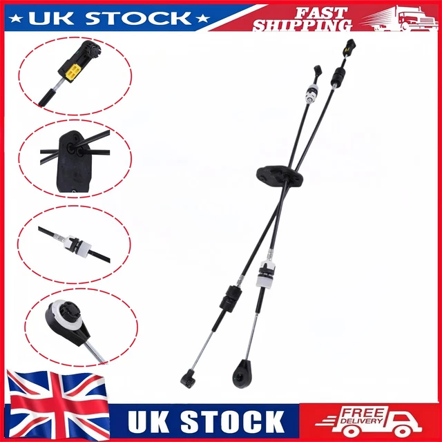 5 SPEEDS GEAR Change Shift Selector Cables for Ford Transit MK7 2006