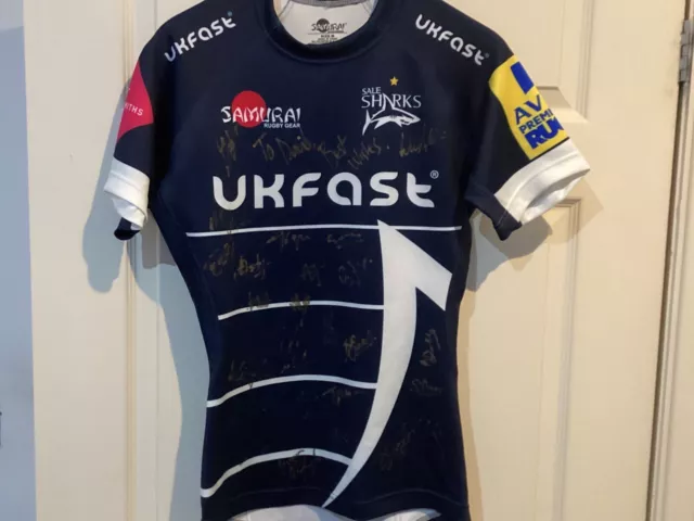 Signed Rugby Shirt Sale Shark’s Rugby Shirt Signed Sale Shark’s