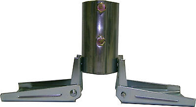 Heavy Duty Roof Mount for Masts up to 1-7/8" OD - EZ 19A Antenna Mast Peak Mount