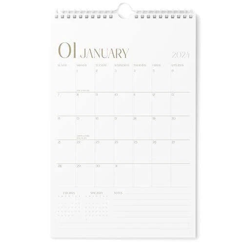CALENDAR 2024 Vertical 11x17 2024 Wall Calendar Runs Until June 2025