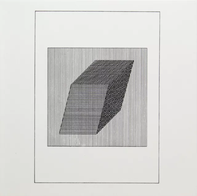 Sol LeWitt | Untitled XX from "Ficciones" | 1984 | Serigraph | Mint Condition