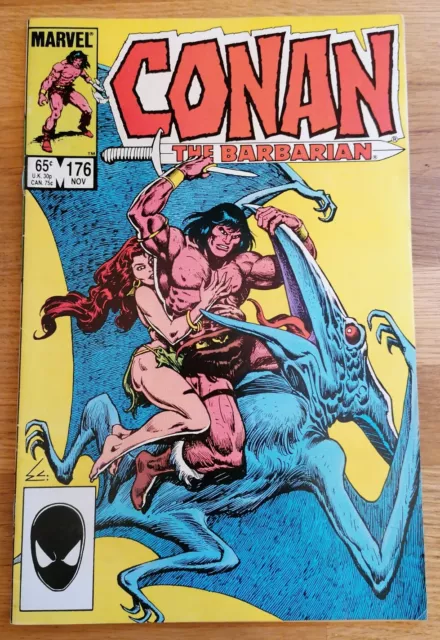 COMIC - Bronze Age Marvel Conan The Barbarian #176 Nov 1985 Owsley VG