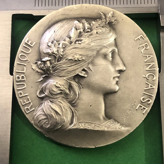 Medaille En Argent Par Dupuis Silver Medal