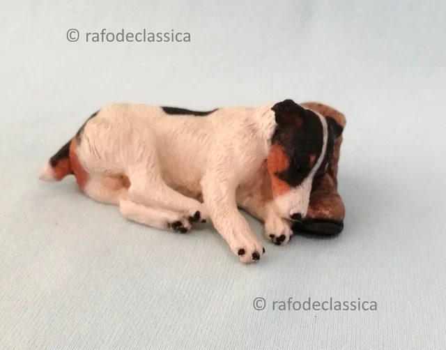 VINTAGE PARSON JACK Russell Terrier Figurine North Light Model Ornament