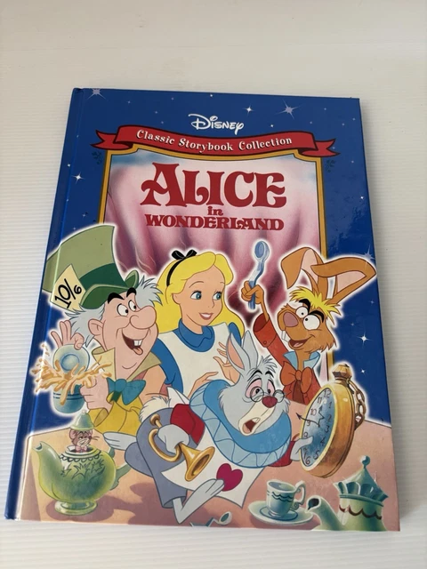 DISNEY - ALICE in Wonderland - Classic Storybook Collection Hardcover ...