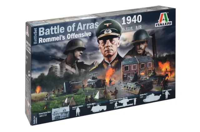Italeri 6118 - 1/72 Battle Of Arras 1940 - Rommel´S Offensive - Neu