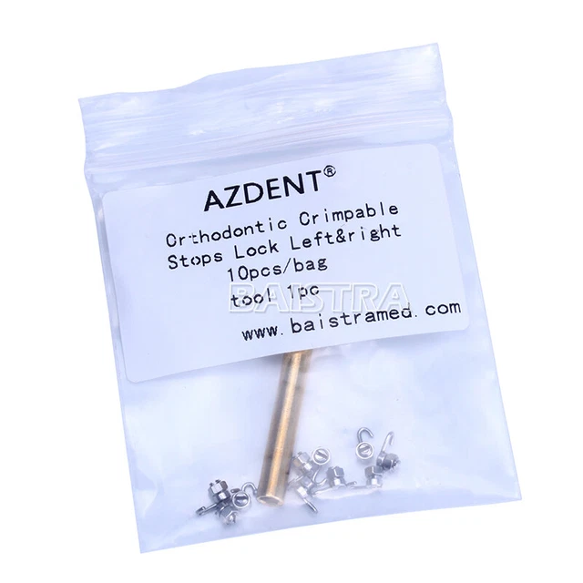Dental Orthodontic Long/Short/Left/Right/Cross/Stops Crimpable Hooks F Arch Wire