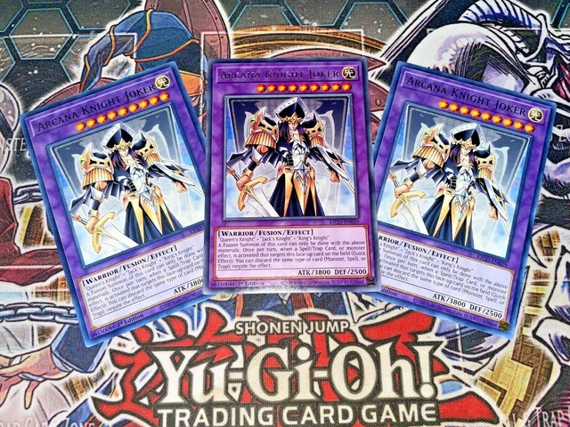 *** 3x Arcana Knight Joker 3x*** Rare Playset | King's Court | KICO-EN029 | NM