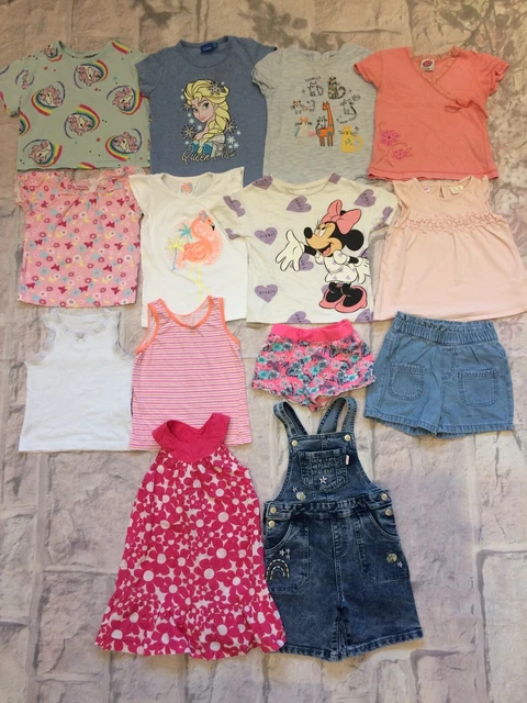 Girls Clothes Bundle 2-3 Years M&S Cherokee Zara Next Etc Tops Shorts Playsuit