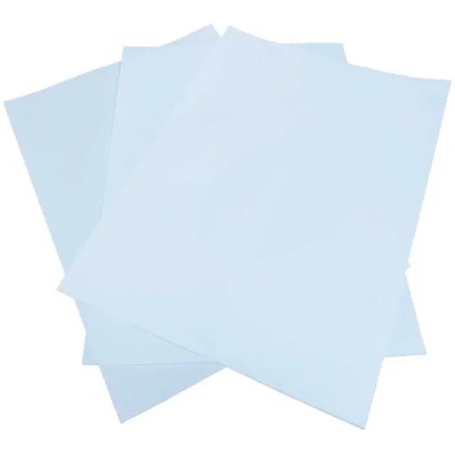 100 hojas de papel de sublimación para prensado de camisetas la transferencia