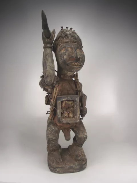 Yombe Nkisi Figur Zentralafrika Kongo Afrika Kunst