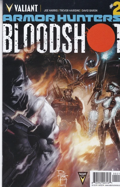 Valiant Comics Armor Hunters Bloodshot #2 Aug 2014 Fast P&P Same Day Dispatch