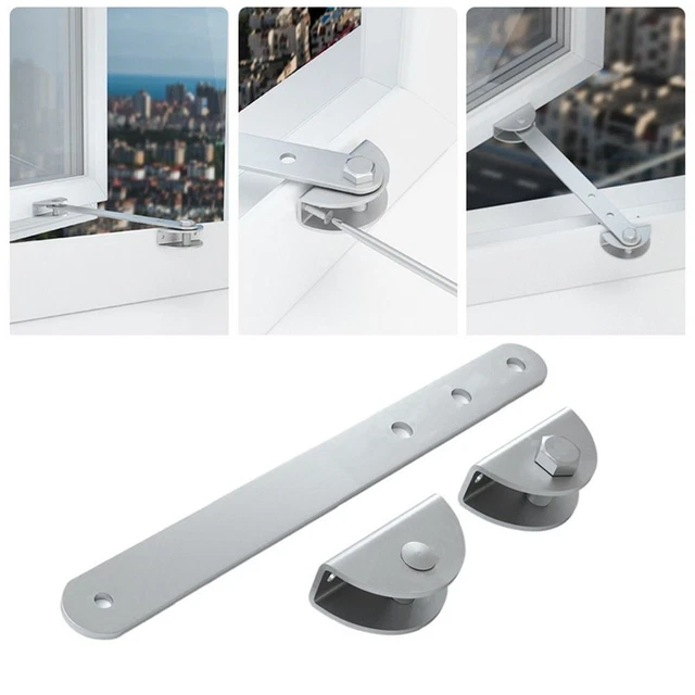 Window Angel Limiter GUSSET FIXED WINDOW Limiter Angle Controller Children Safety Lock ...