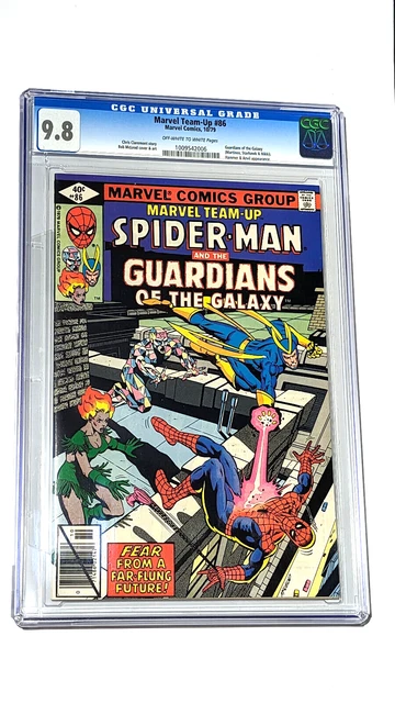 Marvel Team-Up #86 CGC 9.8 NM/MT - 1979, Spider-Man Guardians of the Galaxy