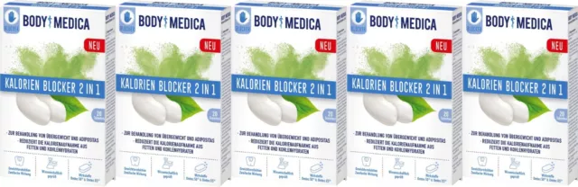 BODYMEDICA Kalorien Blocker 2in1 Tabletten 5 x 20St (MHD 31.05.2023)