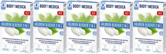 BODYMEDICA Kalorien Blocker 2in1 Tabletten 5 x 20St (MHD 31.05.2023)