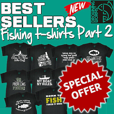 Men's Pesca T Shirts Love FISH il regalo perfetto Padri Giorno Compleanno T Shirt 2