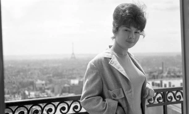 FRENCH ACTRESS DANY Carrel in Paris in 1962 Historic Old Photo 10 EUR 6