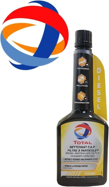 Nettoyant Additif Filtre A Particule, FAP Moteur Diesel Total 250ml