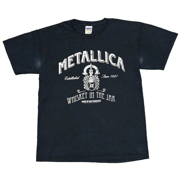 METALLICA Ride The Lightning Rock Band Musique Métal Adulte T-Shirt