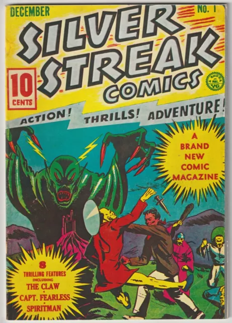 Don Maris Reprint: Silver Streak Comics #1 (1939/1975)     VF/NM