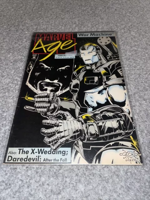 Marvel Age #133 X Wedding + War Machine Rare Feat Daredevil Marvel Comics 1994 3