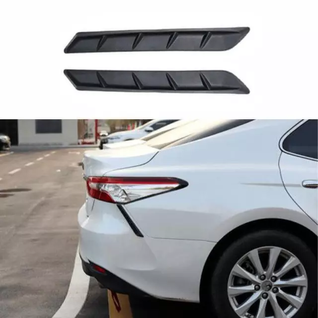 For Toyota Camry 2018~2022 Matt Black Exterior Tail Light Lamp Lower Strip Cover