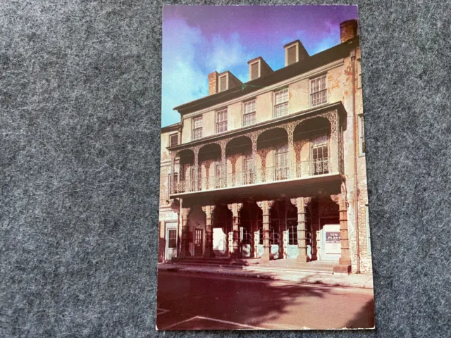 Dock Street Theater, Charleston South Carolina Vintage Postcard