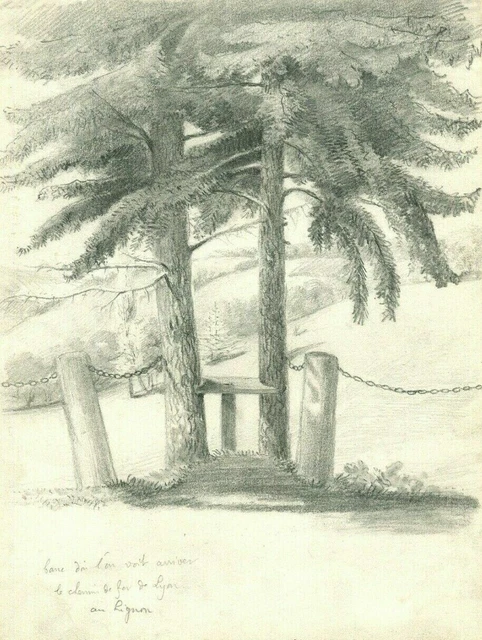 Le paysagiste devant la nature - cours de dessin de Ernest Victor Hareux - un autre atelier