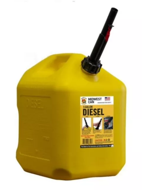 Midwest Can 8610 5-Gallon Diesel Automatique Extinction Et Flamme Blason System,