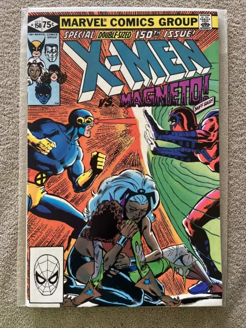 The Uncanny X-Men #150 (1981) Marvel Bronze Age High Grade VF/NM vs Magneto