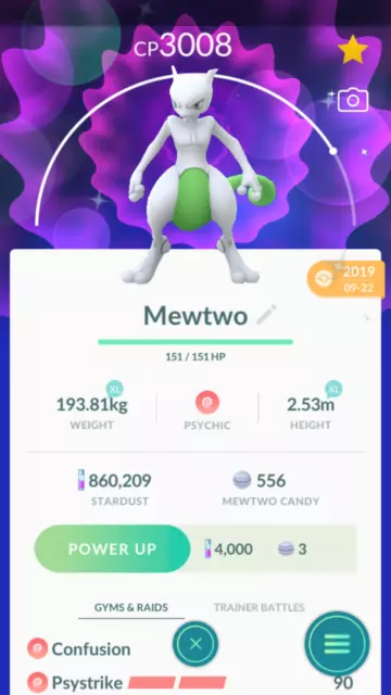 Pokemon Go Regigigas 3000+ High CP for pokedex entry and PvP