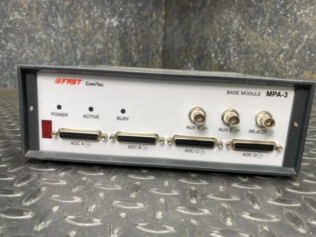 Fast ComTec BASE Module MPA-3 Multiparameter Multichannel Analyzer System
