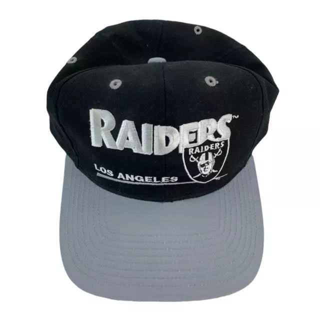 Vintage Los Angeles Raiders NFL Embroidered Men's Adjustable Snapback Cap