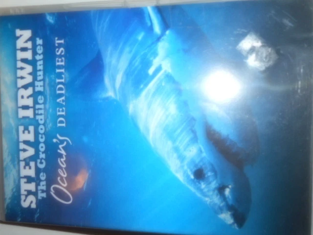 OCEAN'S DEADLIEST STEVE Irwin DVD Crocodile Hunter ' His last ever