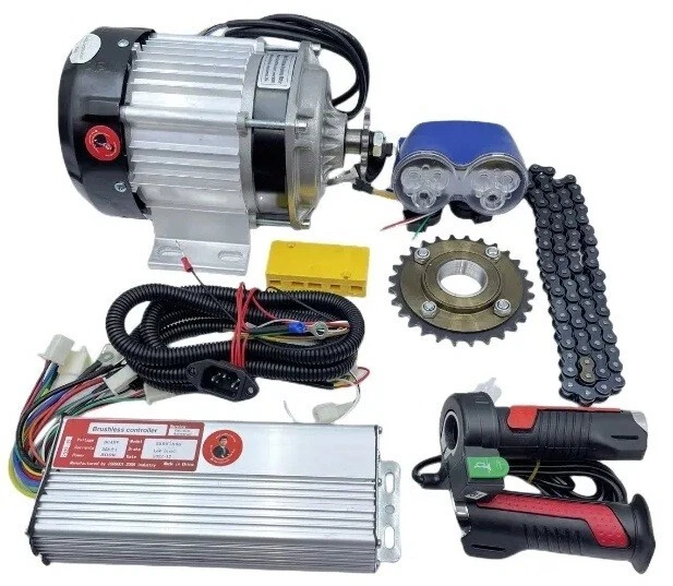 KIT CONVERSIONE EBIKE Motore Bicicletta Elettrica Scooter 48V 800W