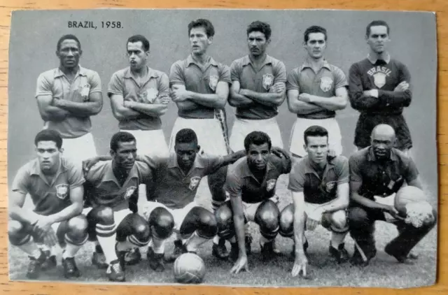 DC Thomson Famous Teams In Football History 1961, Brazil 1958 - Pele