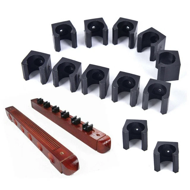 Support mural polyvalent pour 12 indices de billard tiges de pêche porte-bâton