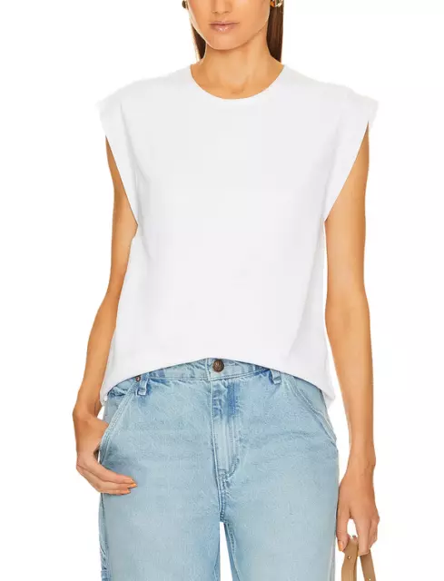 rag & bone Mixed Media Muscle Tee 5D 2652