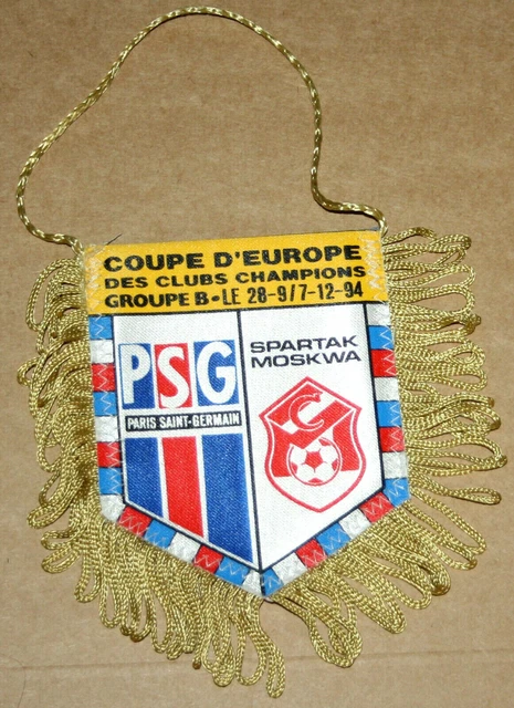FANION PENNANT WIMPEL FOOTBALL PARIS PSG LOGO ETOILE 2025