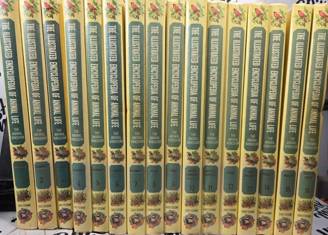 全巻セット ANIMAL LIFE The Illustrated Encyclopaedia Of Animal