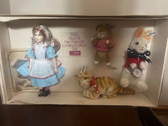 シュタイフ   1986 Alice & HerFriends シュタイフ Alice&Her Friends アメリカ限定 1986年 アリス