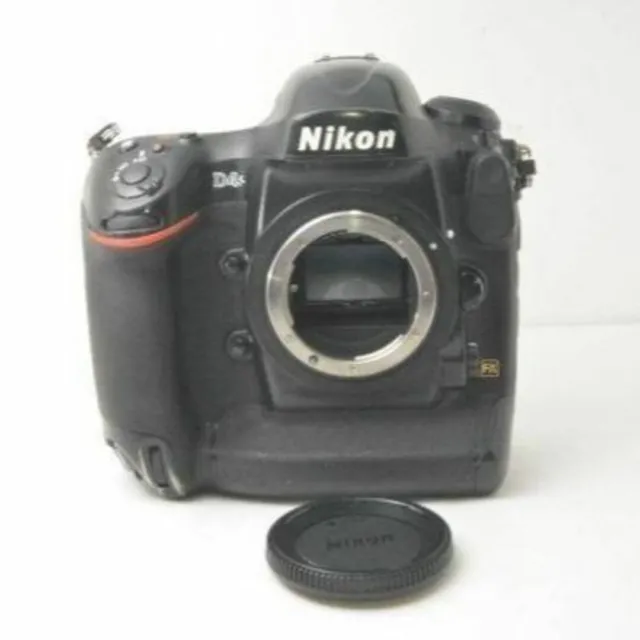 Nikon D4S 16.2 MP Digital SLR Camera Black Body used japan