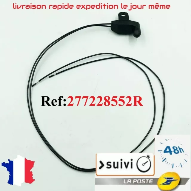 Sonde/ Capteur température Air Extérieur 277228552R Compatible Renault + gaines