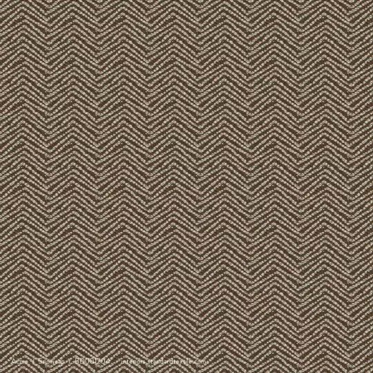 Upholstery Fabric By Yard STANDARD TEXTILE Brown Off White Herringbone