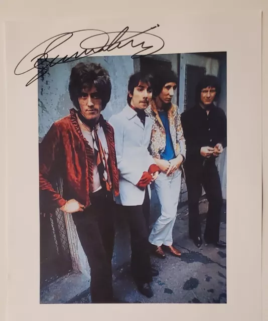 Roger Daltrey Autograph Signed Photo The Who %100 Real